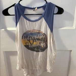 sadie robertson graphic tank top